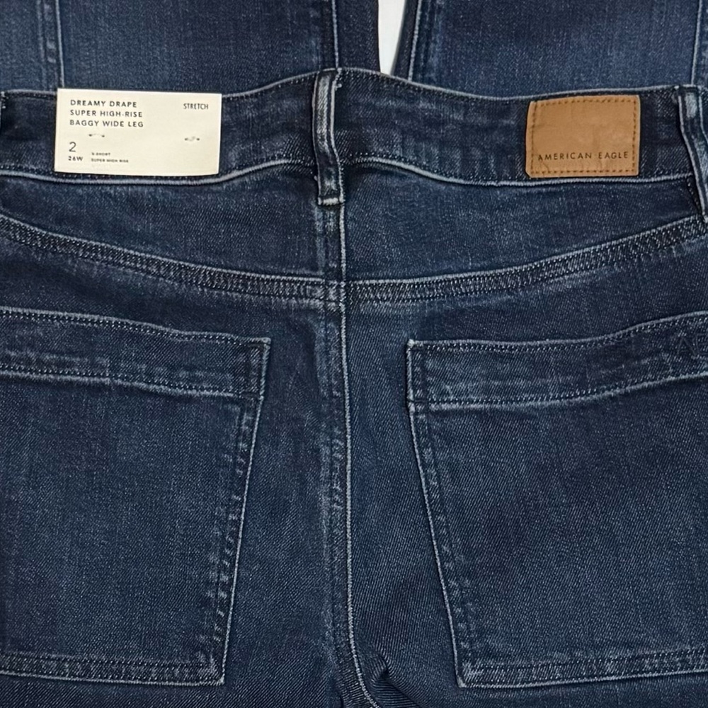 American Eagle Dreamy Drape High Rise Jeans - Picture 8 of 10